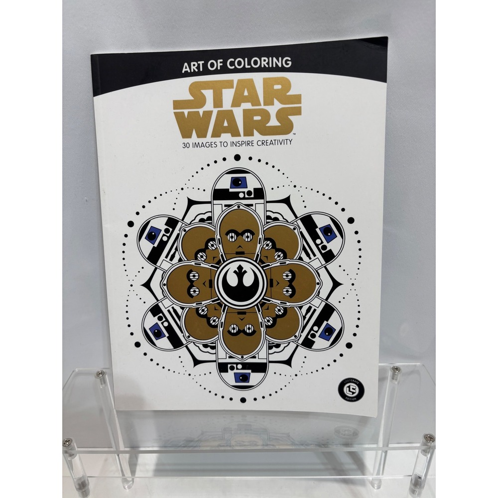 Disney Star Wars Art of Coloring Book Loot Crate Edition 30 Images